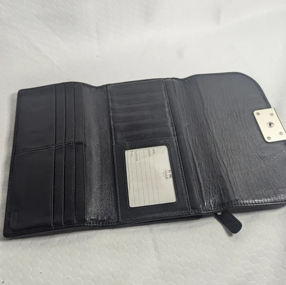 Coach trifold long wallet - Picture 5 of 10